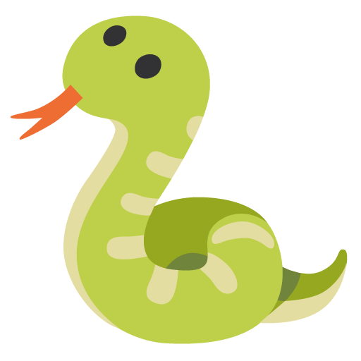 snake emoji icon